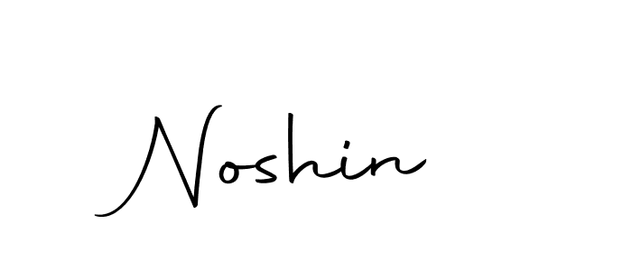 Similarly Autography-DOLnW is the best handwritten signature design. Signature creator online .You can use it as an online autograph creator for name Noshin . Noshin  signature style 10 images and pictures png