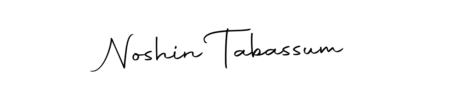 You can use this online signature creator to create a handwritten signature for the name Noshin Tabassum. This is the best online autograph maker. Noshin Tabassum signature style 10 images and pictures png
