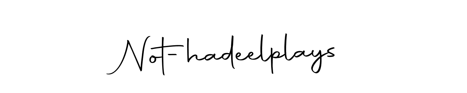 if you are searching for the best signature style for your name Not-hadeelplays. so please give up your signature search. here we have designed multiple signature styles  using Autography-DOLnW. Not-hadeelplays signature style 10 images and pictures png
