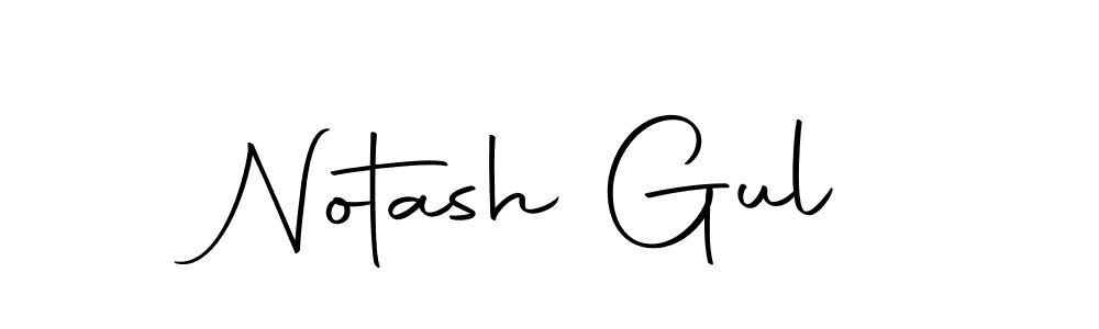 Also we have Notash Gul name is the best signature style. Create professional handwritten signature collection using Autography-DOLnW autograph style. Notash Gul signature style 10 images and pictures png