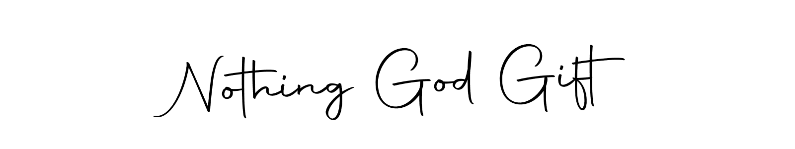 How to Draw Nothing God Gift signature style? Autography-DOLnW is a latest design signature styles for name Nothing God Gift. Nothing God Gift signature style 10 images and pictures png