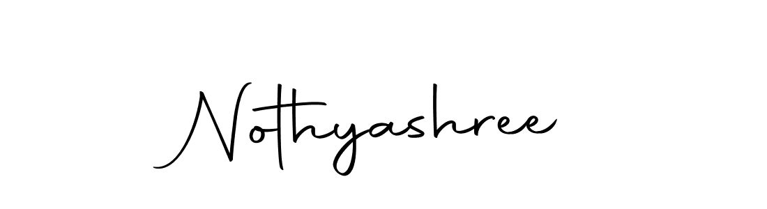 How to make Nothyashree signature? Autography-DOLnW is a professional autograph style. Create handwritten signature for Nothyashree name. Nothyashree signature style 10 images and pictures png