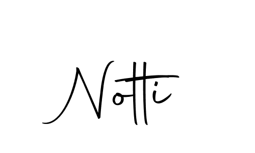 The best way (Autography-DOLnW) to make a short signature is to pick only two or three words in your name. The name Notti include a total of six letters. For converting this name. Notti signature style 10 images and pictures png