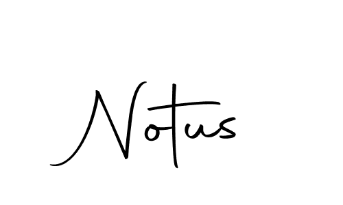 Make a beautiful signature design for name Notus. With this signature (Autography-DOLnW) style, you can create a handwritten signature for free. Notus signature style 10 images and pictures png