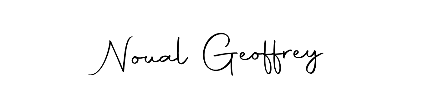 Create a beautiful signature design for name Noual Geoffrey. With this signature (Autography-DOLnW) fonts, you can make a handwritten signature for free. Noual Geoffrey signature style 10 images and pictures png