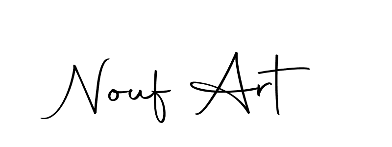 Make a beautiful signature design for name Nouf Art. With this signature (Autography-DOLnW) style, you can create a handwritten signature for free. Nouf Art signature style 10 images and pictures png