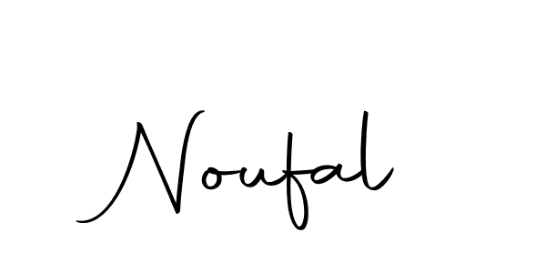 Design your own signature with our free online signature maker. With this signature software, you can create a handwritten (Autography-DOLnW) signature for name Noufal. Noufal signature style 10 images and pictures png