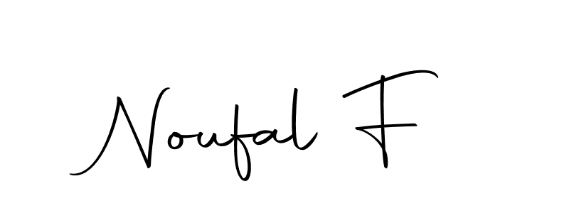 You should practise on your own different ways (Autography-DOLnW) to write your name (Noufal F) in signature. don't let someone else do it for you. Noufal F signature style 10 images and pictures png