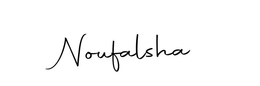 Create a beautiful signature design for name Noufalsha. With this signature (Autography-DOLnW) fonts, you can make a handwritten signature for free. Noufalsha signature style 10 images and pictures png