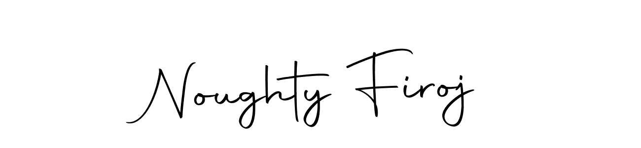 Noughty Firoj stylish signature style. Best Handwritten Sign (Autography-DOLnW) for my name. Handwritten Signature Collection Ideas for my name Noughty Firoj. Noughty Firoj signature style 10 images and pictures png