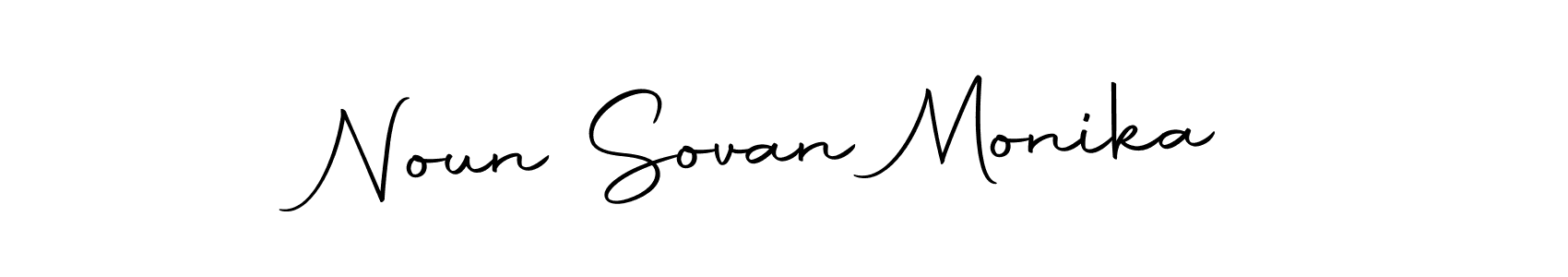 Similarly Autography-DOLnW is the best handwritten signature design. Signature creator online .You can use it as an online autograph creator for name Noun Sovan Monika. Noun Sovan Monika signature style 10 images and pictures png