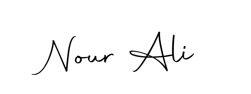This is the best signature style for the Nour Ali name. Also you like these signature font (Autography-DOLnW). Mix name signature. Nour Ali signature style 10 images and pictures png