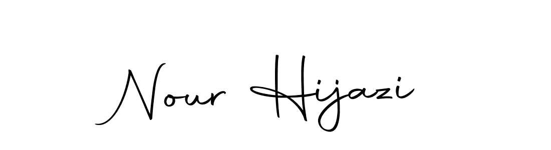 Here are the top 10 professional signature styles for the name Nour Hijazi. These are the best autograph styles you can use for your name. Nour Hijazi signature style 10 images and pictures png