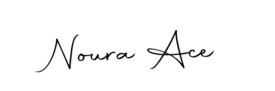 Noura Ace stylish signature style. Best Handwritten Sign (Autography-DOLnW) for my name. Handwritten Signature Collection Ideas for my name Noura Ace. Noura Ace signature style 10 images and pictures png