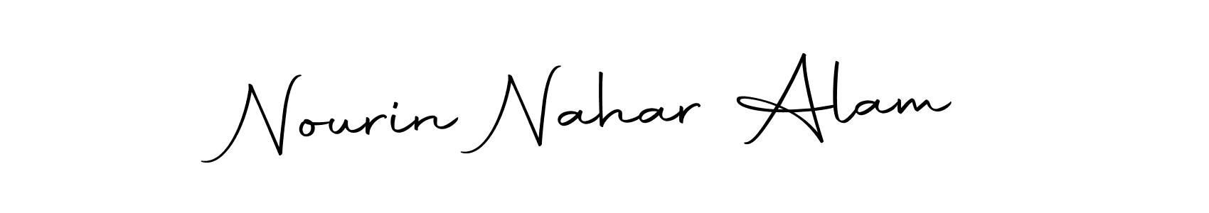 Make a short Nourin Nahar Alam signature style. Manage your documents anywhere anytime using Autography-DOLnW. Create and add eSignatures, submit forms, share and send files easily. Nourin Nahar Alam signature style 10 images and pictures png