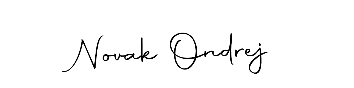 Novak Ondrej stylish signature style. Best Handwritten Sign (Autography-DOLnW) for my name. Handwritten Signature Collection Ideas for my name Novak Ondrej. Novak Ondrej signature style 10 images and pictures png