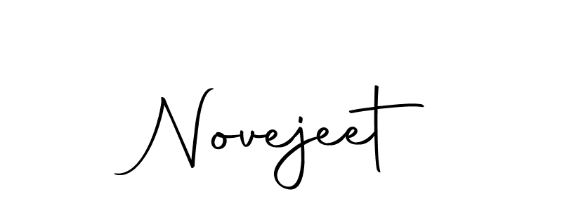 Design your own signature with our free online signature maker. With this signature software, you can create a handwritten (Autography-DOLnW) signature for name Novejeet. Novejeet signature style 10 images and pictures png