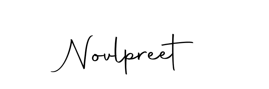 How to make Novlpreet name signature. Use Autography-DOLnW style for creating short signs online. This is the latest handwritten sign. Novlpreet signature style 10 images and pictures png