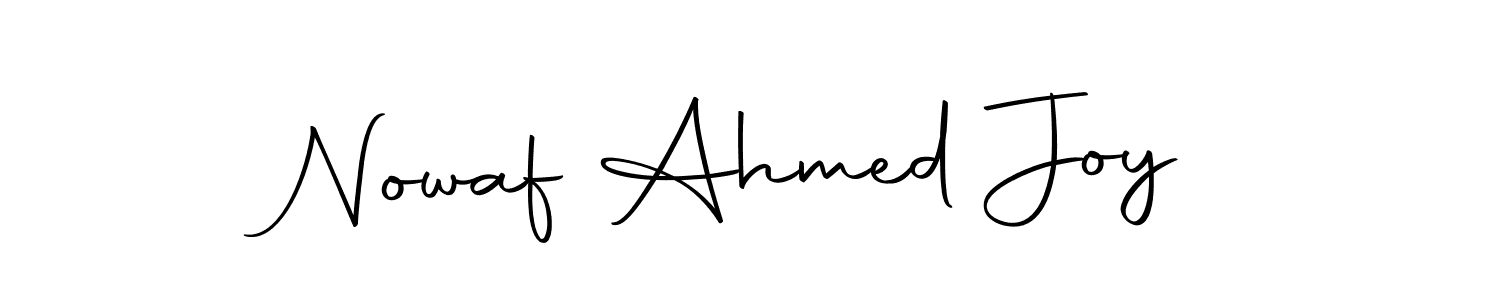 Use a signature maker to create a handwritten signature online. With this signature software, you can design (Autography-DOLnW) your own signature for name Nowaf Ahmed Joy. Nowaf Ahmed Joy signature style 10 images and pictures png