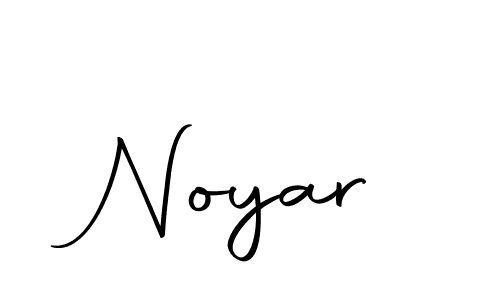 Design your own signature with our free online signature maker. With this signature software, you can create a handwritten (Autography-DOLnW) signature for name Noyar. Noyar signature style 10 images and pictures png