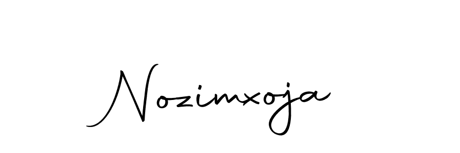 It looks lik you need a new signature style for name Nozimxoja. Design unique handwritten (Autography-DOLnW) signature with our free signature maker in just a few clicks. Nozimxoja signature style 10 images and pictures png