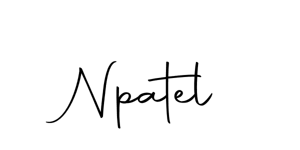 Also we have Npatel name is the best signature style. Create professional handwritten signature collection using Autography-DOLnW autograph style. Npatel signature style 10 images and pictures png