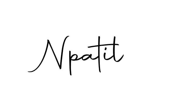 Also we have Npatil name is the best signature style. Create professional handwritten signature collection using Autography-DOLnW autograph style. Npatil signature style 10 images and pictures png