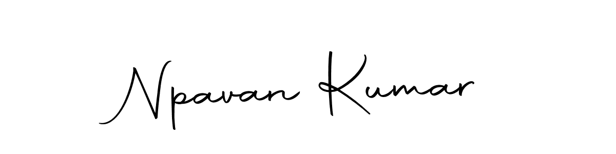 You can use this online signature creator to create a handwritten signature for the name Npavan Kumar. This is the best online autograph maker. Npavan Kumar signature style 10 images and pictures png