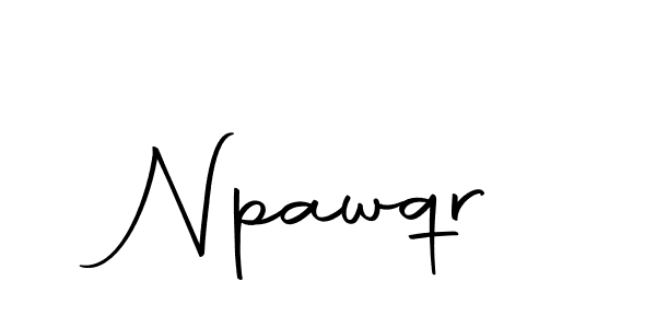 How to make Npawqr signature? Autography-DOLnW is a professional autograph style. Create handwritten signature for Npawqr name. Npawqr signature style 10 images and pictures png