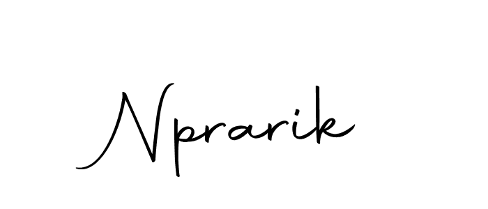 if you are searching for the best signature style for your name Nprarik. so please give up your signature search. here we have designed multiple signature styles  using Autography-DOLnW. Nprarik signature style 10 images and pictures png