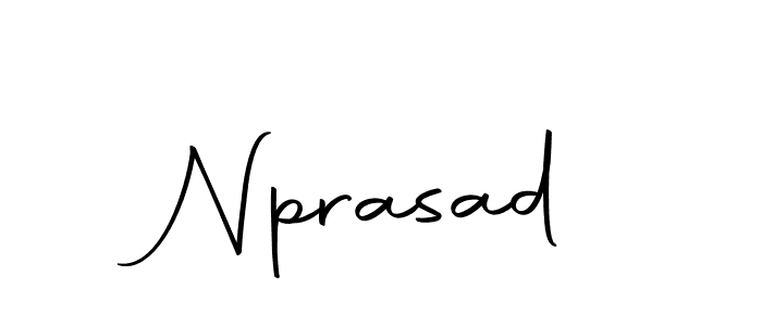 Make a beautiful signature design for name Nprasad. Use this online signature maker to create a handwritten signature for free. Nprasad signature style 10 images and pictures png