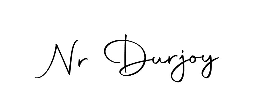The best way (Autography-DOLnW) to make a short signature is to pick only two or three words in your name. The name Nr Durjoy include a total of six letters. For converting this name. Nr Durjoy signature style 10 images and pictures png