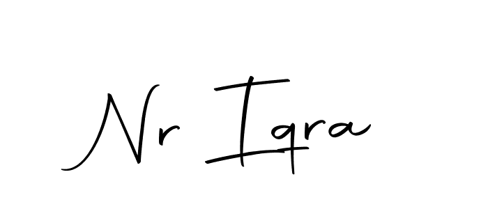 Also we have Nr Iqra name is the best signature style. Create professional handwritten signature collection using Autography-DOLnW autograph style. Nr Iqra signature style 10 images and pictures png