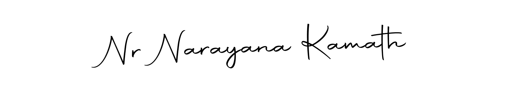 Autography-DOLnW is a professional signature style that is perfect for those who want to add a touch of class to their signature. It is also a great choice for those who want to make their signature more unique. Get Nr Narayana Kamath name to fancy signature for free. Nr Narayana Kamath signature style 10 images and pictures png