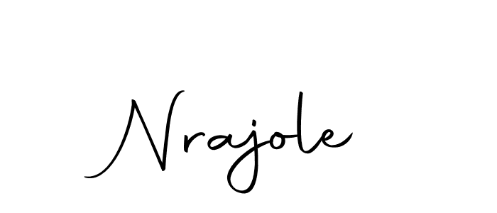 Here are the top 10 professional signature styles for the name Nrajole. These are the best autograph styles you can use for your name. Nrajole signature style 10 images and pictures png