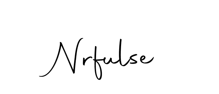 You should practise on your own different ways (Autography-DOLnW) to write your name (Nrfulse) in signature. don't let someone else do it for you. Nrfulse signature style 10 images and pictures png