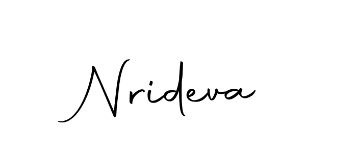 Autography-DOLnW is a professional signature style that is perfect for those who want to add a touch of class to their signature. It is also a great choice for those who want to make their signature more unique. Get Nrideva name to fancy signature for free. Nrideva signature style 10 images and pictures png