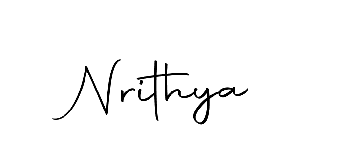 Make a beautiful signature design for name Nrithya. Use this online signature maker to create a handwritten signature for free. Nrithya signature style 10 images and pictures png