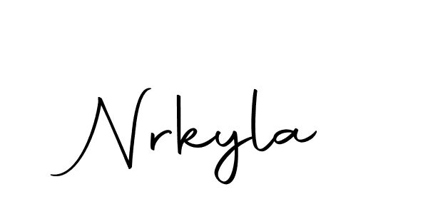 Here are the top 10 professional signature styles for the name Nrkyla. These are the best autograph styles you can use for your name. Nrkyla signature style 10 images and pictures png