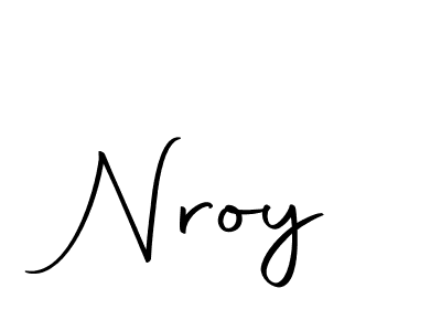 How to make Nroy name signature. Use Autography-DOLnW style for creating short signs online. This is the latest handwritten sign. Nroy signature style 10 images and pictures png