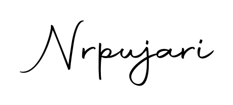Achieve flawless digital penmanship with Nrpujari name in Autography-DOLnW font. The perfect tool for creating online signatures. Nrpujari signature style 10 images and pictures png