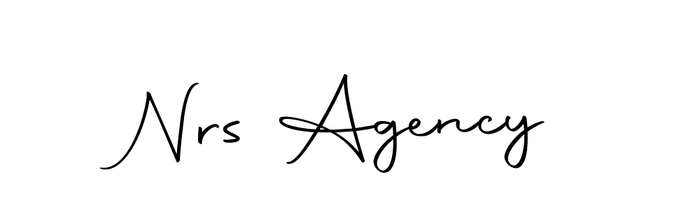 This is the best signature style for the Nrs Agency name. Also you like these signature font (Autography-DOLnW). Mix name signature. Nrs Agency signature style 10 images and pictures png