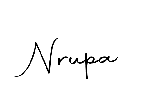 How to make Nrupa signature? Autography-DOLnW is a professional autograph style. Create handwritten signature for Nrupa name. Nrupa signature style 10 images and pictures png
