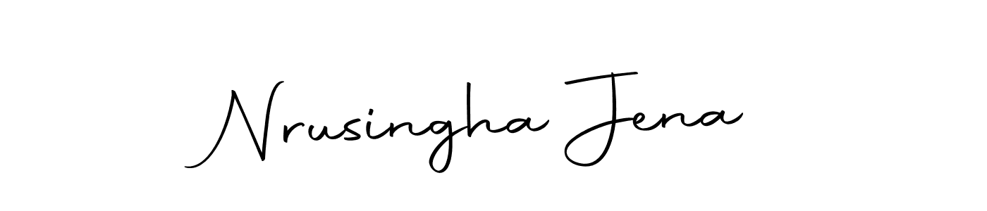 You should practise on your own different ways (Autography-DOLnW) to write your name (Nrusingha Jena) in signature. don't let someone else do it for you. Nrusingha Jena signature style 10 images and pictures png