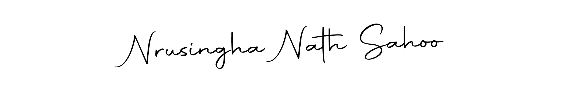 Autography-DOLnW is a professional signature style that is perfect for those who want to add a touch of class to their signature. It is also a great choice for those who want to make their signature more unique. Get Nrusingha Nath Sahoo name to fancy signature for free. Nrusingha Nath Sahoo signature style 10 images and pictures png