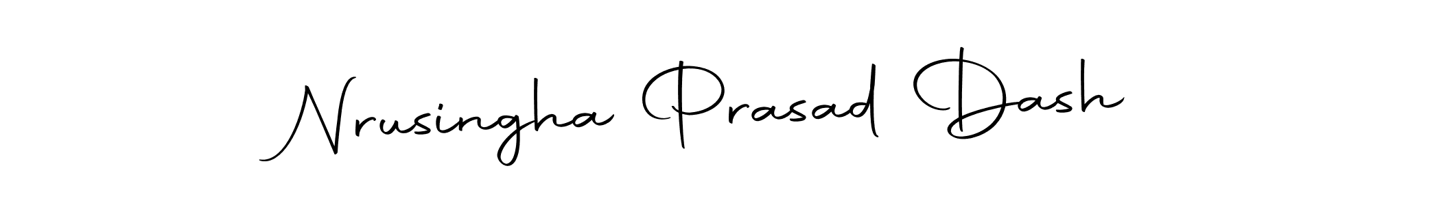 You should practise on your own different ways (Autography-DOLnW) to write your name (Nrusingha Prasad Dash) in signature. don't let someone else do it for you. Nrusingha Prasad Dash signature style 10 images and pictures png