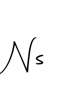 Use a signature maker to create a handwritten signature online. With this signature software, you can design (Autography-DOLnW) your own signature for name Ns. Ns signature style 10 images and pictures png