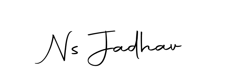 Also You can easily find your signature by using the search form. We will create Ns Jadhav name handwritten signature images for you free of cost using Autography-DOLnW sign style. Ns Jadhav signature style 10 images and pictures png