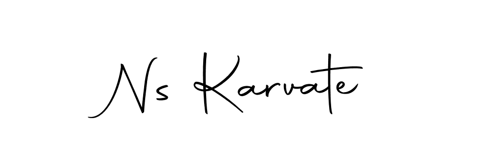 The best way (Autography-DOLnW) to make a short signature is to pick only two or three words in your name. The name Ns Karvate include a total of six letters. For converting this name. Ns Karvate signature style 10 images and pictures png