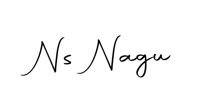 Create a beautiful signature design for name Ns Nagu. With this signature (Autography-DOLnW) fonts, you can make a handwritten signature for free. Ns Nagu signature style 10 images and pictures png